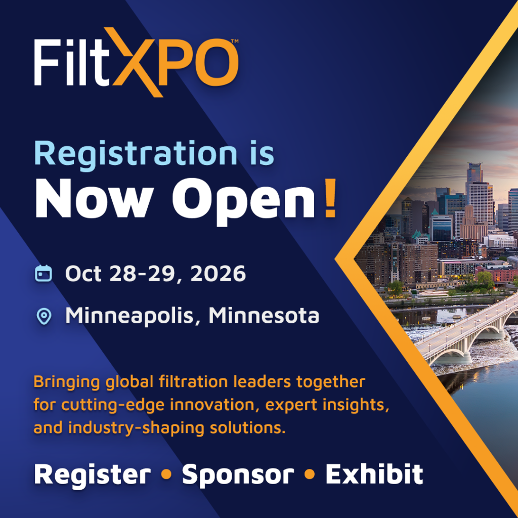 INDA opens registration for FiltXPO 2026